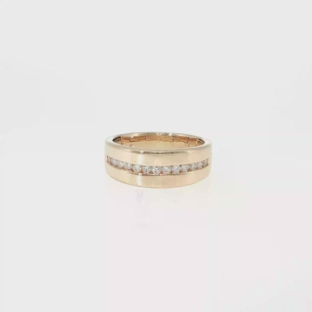 Lab-Grown Diamond Channel Band