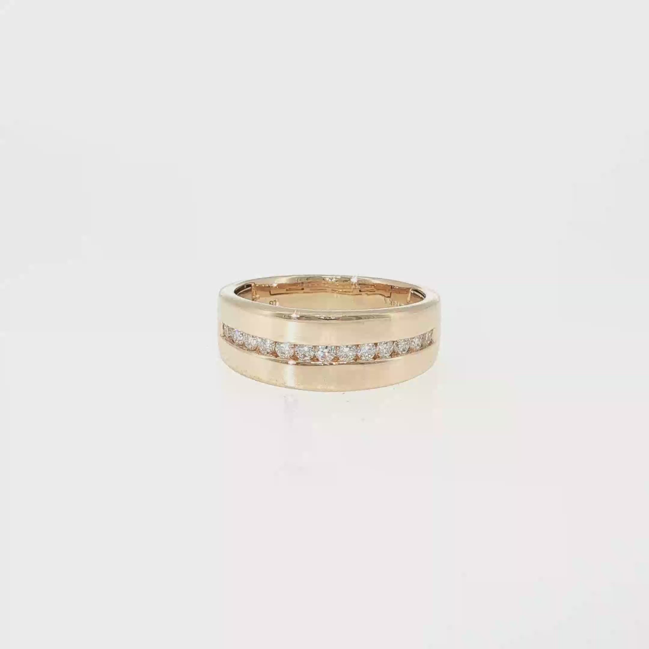 Lab-Grown Diamond Channel Band